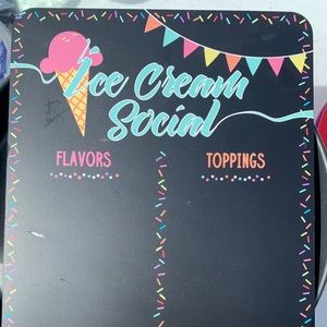 Ice Cream Bar sign